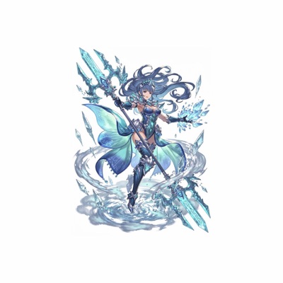 深淵蒼竜リヴィアタ・タラサ（極限形態）のイラスト