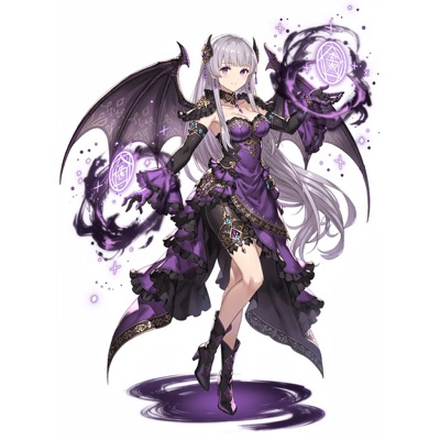 魔姫リリス（基本形態）のイラスト