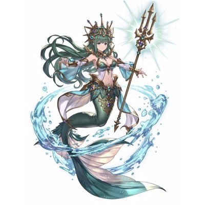 深淵碧海ナイア（共鳴形態）のイラスト