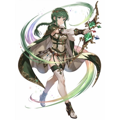 翠彩の風詠みヴェルディア（基本形態）のイラスト